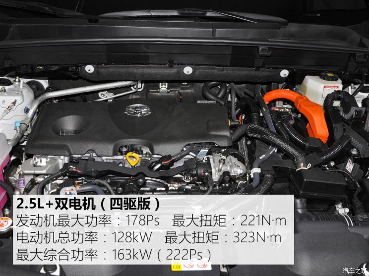 一汽丰田 凌放HARRIER 2022款 双擎 2.5L CVT四驱旗舰版