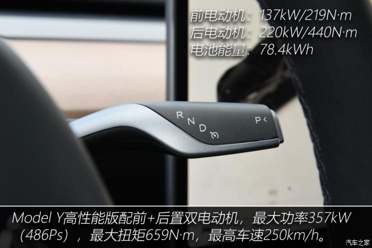特斯拉中国 Model Y 2021款 Performance高性能全轮驱动版